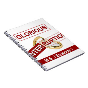 Glorieuze onderbreking: een gouden begin notitieboek