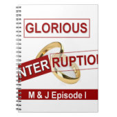 Glorieuze onderbreking: een gouden begin notitieboek (Voorkant)