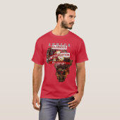 Glorieuze onderbreking: een gouden begin t-shirt (Voorkant volledig)