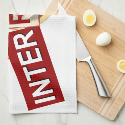 Glorieuze onderbreking: een gouden begin theedoek (Quarter Fold)