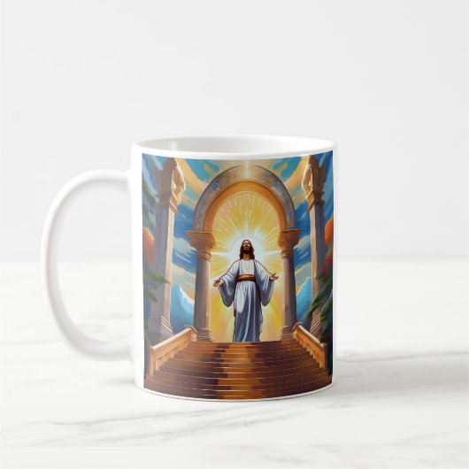Glorieuze Poort Jezus Koffiemok (Links)
