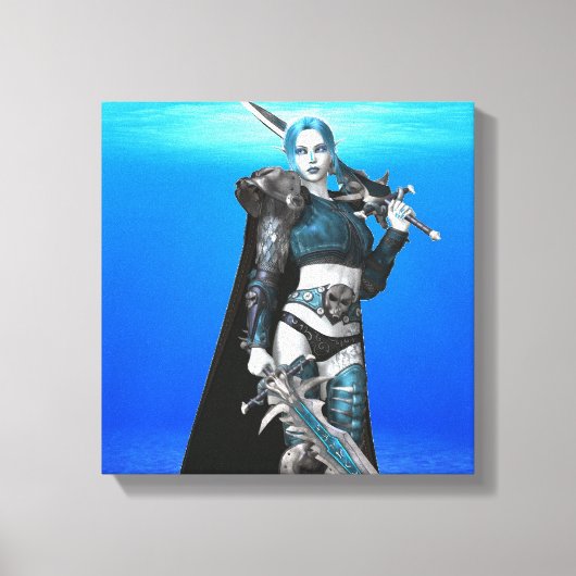 Glorieuze Valkyrie Canvas Prints (Voorkant)