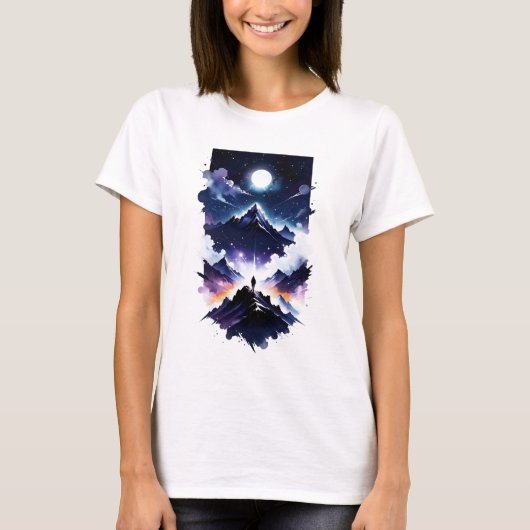 Glorieuze wandelaarster t-shirt (Voorkant)