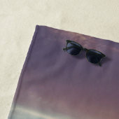 Glorieuze zonsopkomst boven de oceaan strandlaken (In situ)