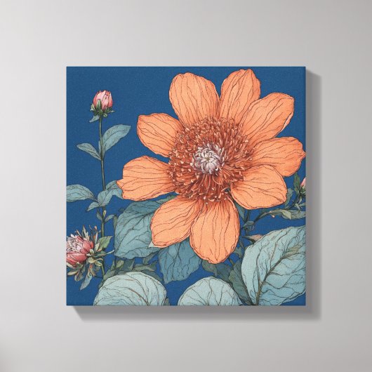 Glorievuur Canvas Afdruk (Voorkant)