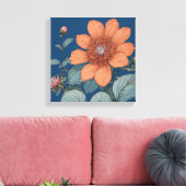 Glorievuur Canvas Afdruk (Insitu (Woonkamer))