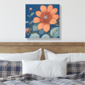Glorievuur Canvas Afdruk (Insitu (Slaapkamer))