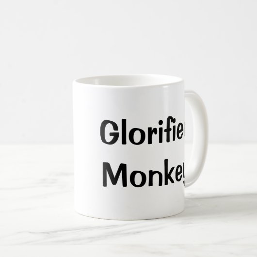 Glorified Monkey Koffiemok (Voorkant rechts)