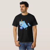 Glorigopher Docker unicorn met Kubernetes T-shirt (Voorkant volledig)
