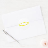 Gloriole-pictogram Ronde Sticker (Envelop)