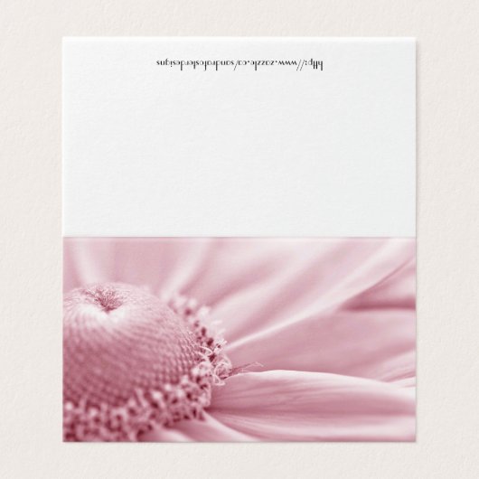 Gloriosa Daisy Macro Kaart (Buitenkant ongevouwen)