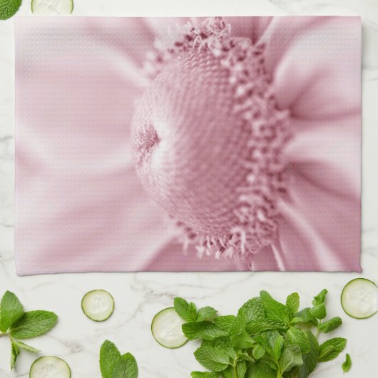 Gloriosa Daisy Macro Theedoek (Gevouwen)