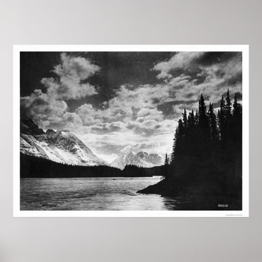 Glorious Alaska Mountains 1920 Poster (Voorkant)