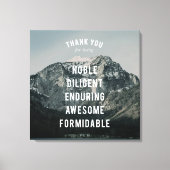 Glorious Altitude #2 (24x24) Canvas Afdruk (Voorkant)