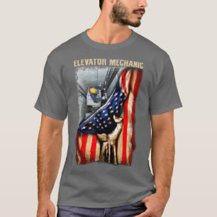 Glorious American Elevator Mechanic T-shirt