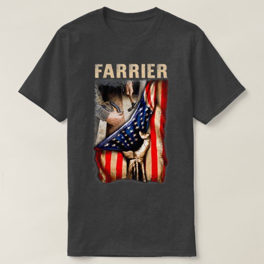 Glorious American Farrier T T-shirt (Design voorkant)
