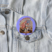 Glorious Banner! -Knoop Ronde Button 7,6 Cm (In situ)