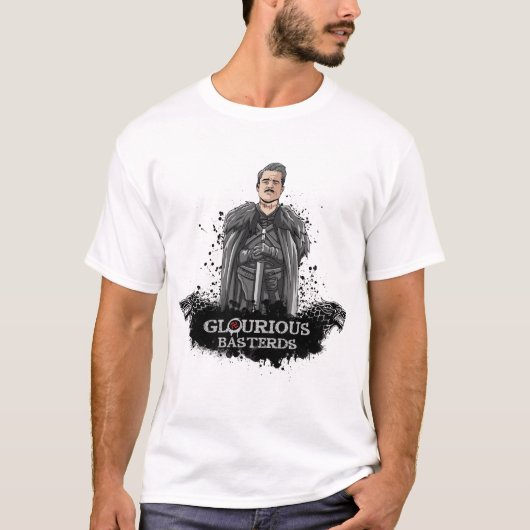 GLORIOUS BASTARD T-SHIRT (Voorkant)