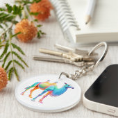 Glorious Camel Art Sleutelhanger (Voorkant Rechts)