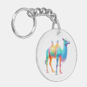 Glorious Camel Art Sleutelhanger (Voorkant Links)