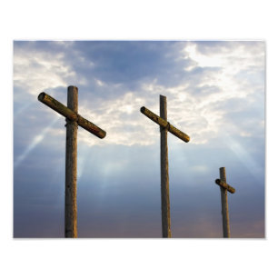 Glorious Cross Photo Print Foto Afdruk
