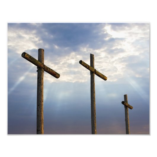Glorious Cross Photo Print Foto Afdruk (Voorkant)