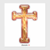 Glorious Cross Sticker (Vel)
