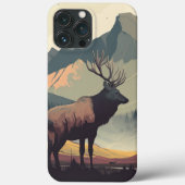 Glorious Elk iPhone Case (Achterkant)