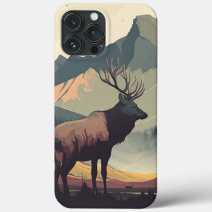 Glorious Elk iPhone Case
