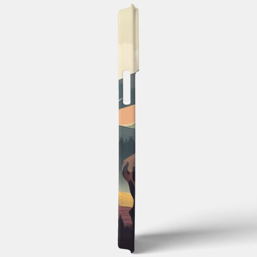 Glorious Elk iPhone Case (Achterkant / Rechts)