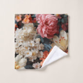 Glorious Floral Fantasy Bad Handdoek (Wasdoekje)