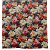 Glorious Floral Fantasy Douchegordijn (Voorkant)