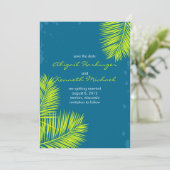 Glorious Fronds - Sla de datumkaarten op Kaart (Staand voorkant)