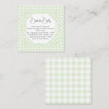 Glorious Green Gingham boeken voor Baby