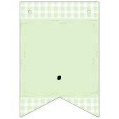 Glorious Green Gingham Vlaggetjes (Eerste vlag)