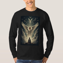 Glorious Heavenly Angels Heren T-shirt met lange m