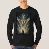 Glorious Heavenly Angels Men's Long Sleeve Tee  T-shirt (Voorkant)