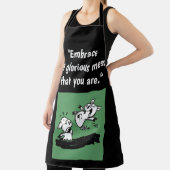'Glorious Mess' Apron (groot) Schort (Insitu)