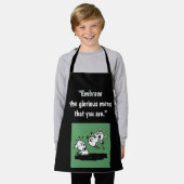 'Glorious Mess' Apron (klein) Schort (Gedragen)