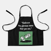 'Glorious Mess' Apron (klein) Schort (Voorkant)