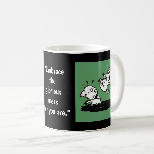 'Glorious Mess' Koffiemok (Voorkant rechts)