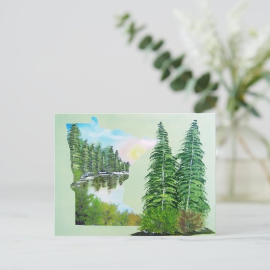 Glorious Minnesota Briefkaart (Staand voorkant)