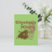 Glorious Mud Briefkaart (Staand voorkant)