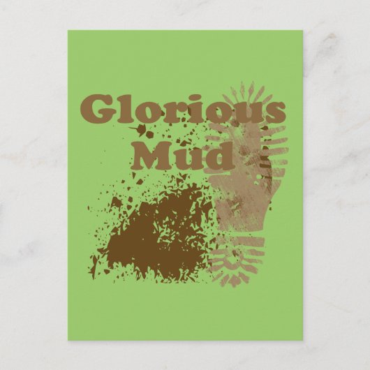 Glorious Mud Briefkaart (Voorkant)