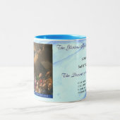 Glorious Mysteries of the Rosary Item #3: Descent Tweekleurige Koffiemok (Center)