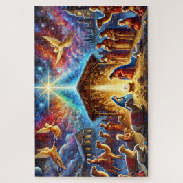 Glorious Nativity Scene Christmas Manager Story Legpuzzel