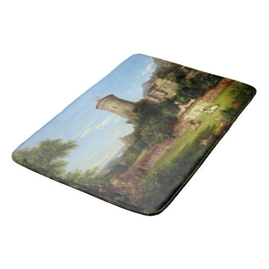Glorious Past (Medieval Castle & Jousting Knight) Badmat (Gekanteld)