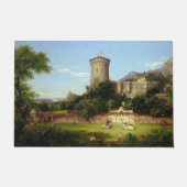 Glorious Past (Medieval Castle & Jousting Knight) Deurmat (Voorkant)