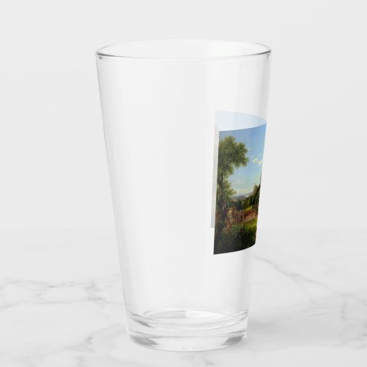 Glorious Past (Medieval Castle & Jousting Knight) Glas (Rechts)