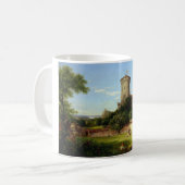 Glorious Past (Medieval Castle & Jousting Knight) Koffiemok (Voorkant links)